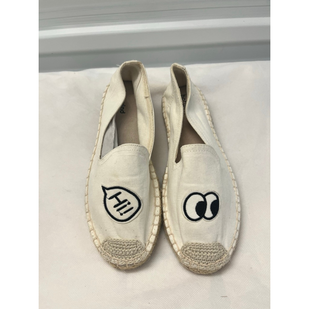 Hotwind Slip on Canvas Espadrille shoes Women size 38/7.5